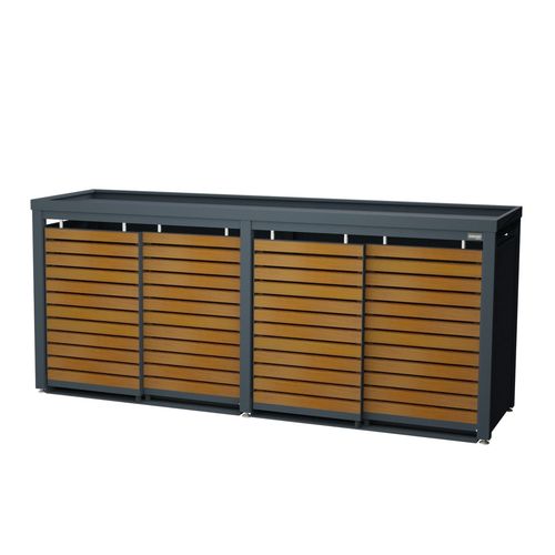 Copertura per contenitori per riciclaggio - StyleOUT® 4x120 LINIS  - Dukin d.o.o.