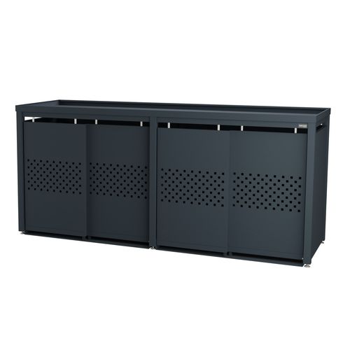 Copertura per contenitori per riciclaggio - StyleOUT® 4x240 QUBIS - Dukin d.o.o.