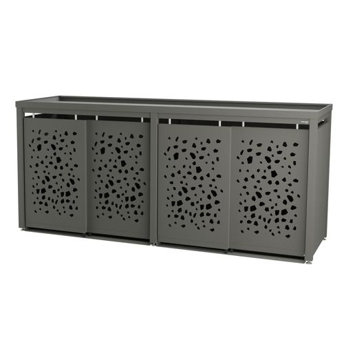Copertura per contenitori per riciclaggio - StyleOUT® 4x240 TOMO - Dukin d.o.o.
