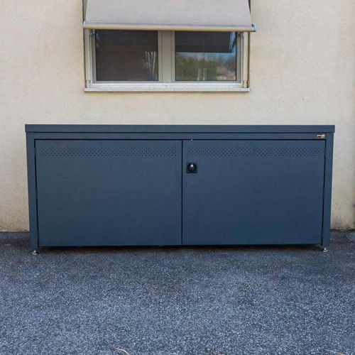 Copertura per contenitori per riciclaggio - BioBOX 8 x 50 L - Dukin d.o.o.