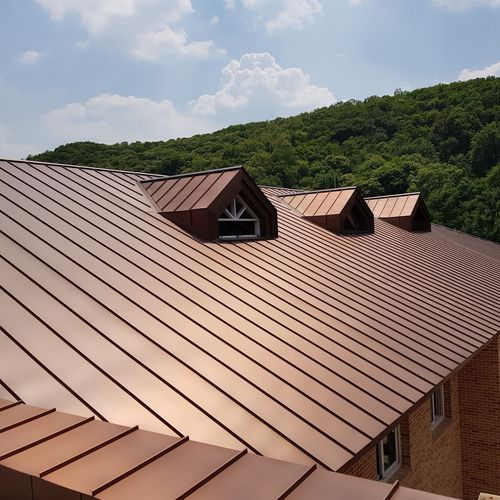 Lamiera per tetti - DURAMATTE - DSP Co., Ltd. - sabbiata a microsfere / in acciaio inossidabile / colorata
