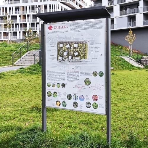 Pannello informativo per spazio pubblico - UNITAB - STREETPARK s.r.o.