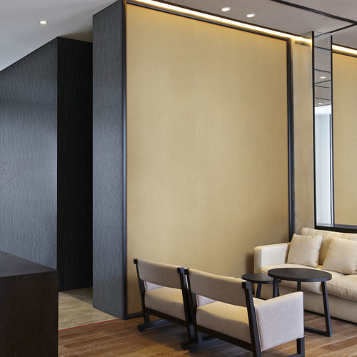 Rivestimento murale per interni - CHARM - Saint-Gobain Adfors Europe - in fibra di vetro / testurizzato / a tinta unita