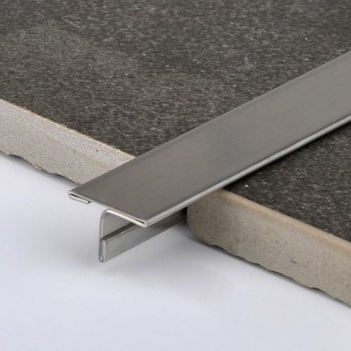 Profilo di separazione in acciaio inossidabile - ST015  - FOSHAN  JECA  LIMITED - per piastrelle / a T / argentato