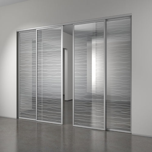 Controtelaio per porta scorrevole in vetro - TELESCOPIC DOUBLE CAVITY FRAME - Premium Sliding Doors