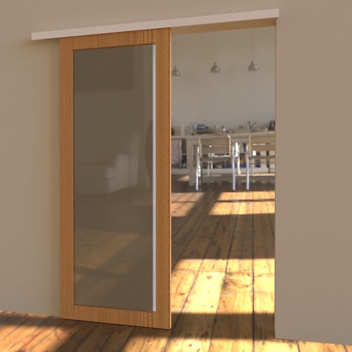 Sistema scorrevole in alluminio - WALL - Premium Sliding Doors - per porta / per porta in vetro / per porta in legno