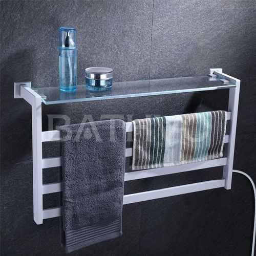 Scaldasalviette elettrico - 9005B - Bathvo Technology Co. Ltd. - contemporaneo / in acciaio inossidabile / da parete
