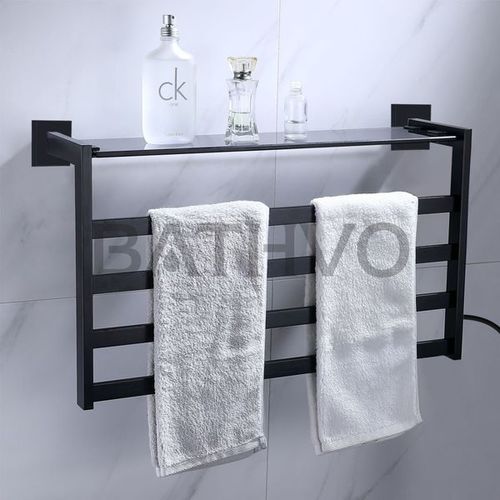 Scaldasalviette elettrico - 9005H - Bathvo Technology Co. Ltd. - contemporaneo / in acciaio inossidabile / da parete