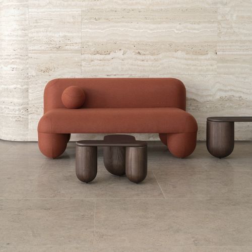 Divano contemporaneo - Hello - NOOM - in tessuto / personalizzabile / senza braccioli