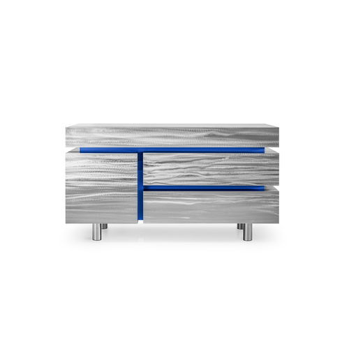 Credenza contemporanea - Gerrit CS1 - NOOM - in MDF / in acciaio inossidabile / con cassetti