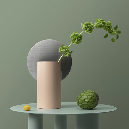Vaso contemporaneo - Malevich  - NOOM - in ottone / in acciaio inossidabile / in rame