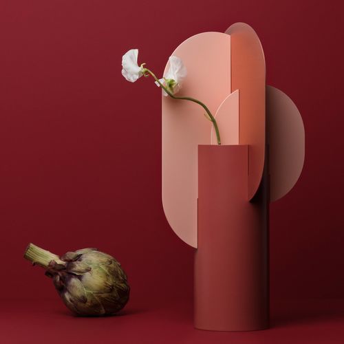 Vaso contemporaneo - Ekster  - NOOM - in rame / in acciaio verniciato / in ottone spazzolato