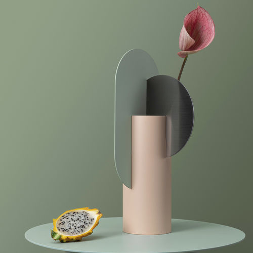 Vaso contemporaneo - Yermilov  - NOOM - in ottone / in rame / in acciaio verniciato