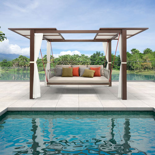 Dondolo da giardino in tessuto - H-35011L - Howvin outdoor furtniture - in corda / in metallo / autoportante
