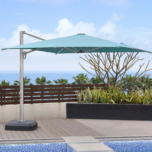 Ombrellone laterale - H-216W - Howvin outdoor furtniture - in tessuto acrilico / in Sunbrella® / in alluminio