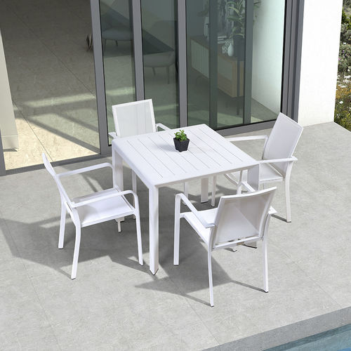 Sedia da pranzo contemporanea - H-HM2298 - Howvin outdoor furtniture - da esterno / da interno / in tessuto