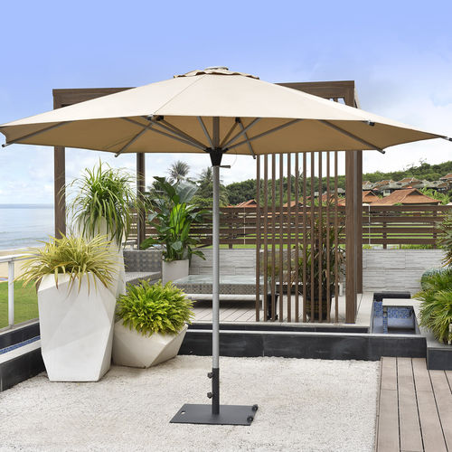 Ombrellone in tessuto acrilico - H-338W - Howvin outdoor furtniture - contract