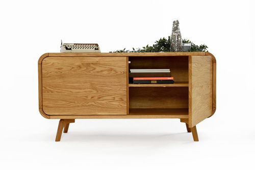 Credenza contemporanea - ARIA - MB Oaksas - in rovere / su misura