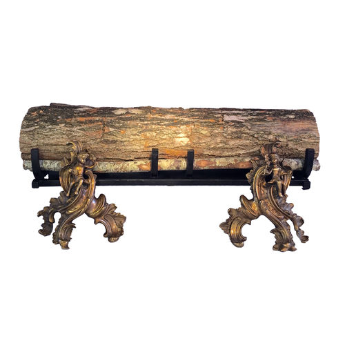Griglia per ceppi - TRIANON OTTONE/BRONZO - Bluefires