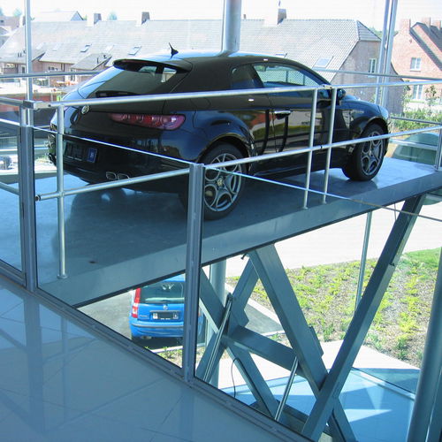 Ascensore per auto elettrico - ELV - Dynalserg