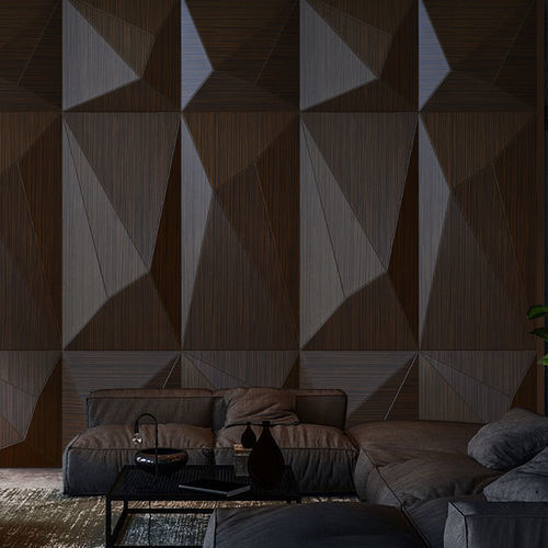 Pannello acustico per muro - NEKA - Mikodam - per soffitto / in legno / in tessuto