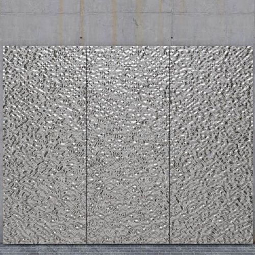Lamiera metallica decorativa - HILLYLAND - Binder Parametric Metal GmbH - perforata / in alluminio / in acciaio