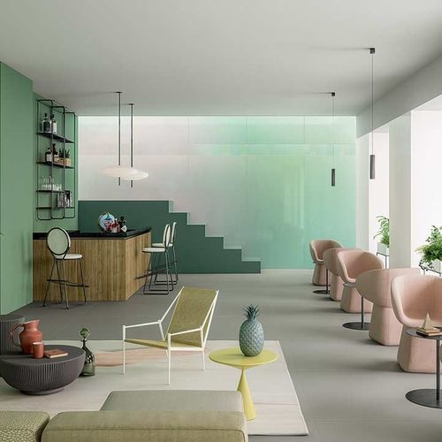 Piastrella in gres porcellanato - 9000196 - CEDIT - lucida / da interno / da bagno