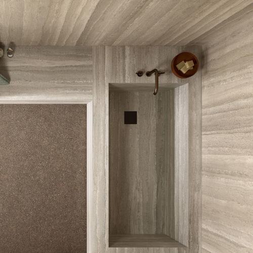 Piastrella in gres porcellanato - PISÉ SABBIA - CEDIT - in ceramica / opaca / da interno