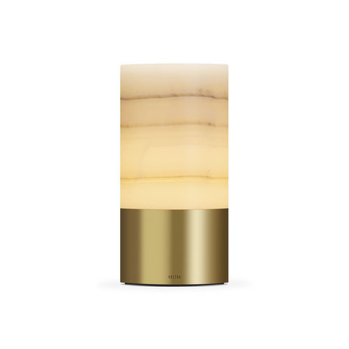 Lampada da tavolo - ALABASTER 80/100 MM - Voltra Lighting - in ottone / in metallo cromato / in bronzo