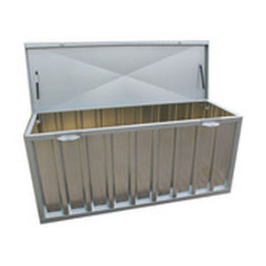 Contenitori portaoggetti in legno - TOOL SECURITY WSB - BOS GmbH Best Of Steel - in metallo