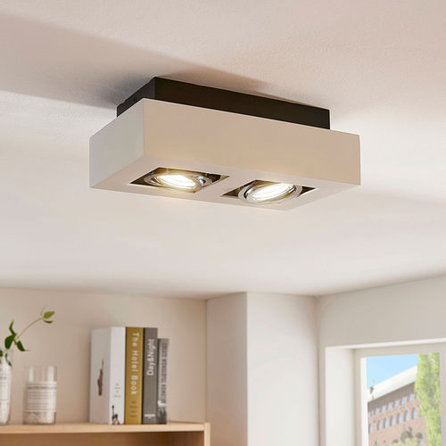 Plafoniera contemporanea - VINCE - Arcchio - rettangolare / in alluminio / LED