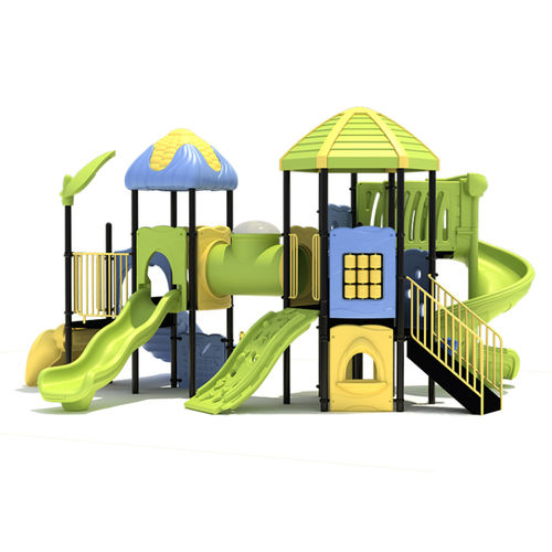 Struttura ludica per parco giochi - KSII-13301 - Qitele Group Co .,Ltd - in plastica / in metallo / in gomma