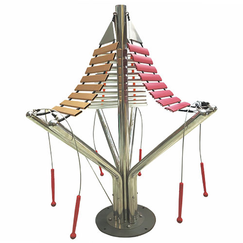 Struttura ludica musicale - MT-19506 - Qitele Group Co .,Ltd - per parco giochi / in HDPE / in acciaio inossidabile