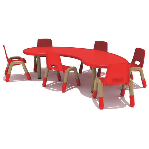 Set tavolo e sedia contemporaneo - IFP-026 - Qitele Group Co .,Ltd - da esterno / in metallo / in plastica