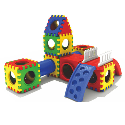 Struttura ludica per parco giochi - PT-018 - Qitele Group Co .,Ltd - in plastica / in metallo / in gomma