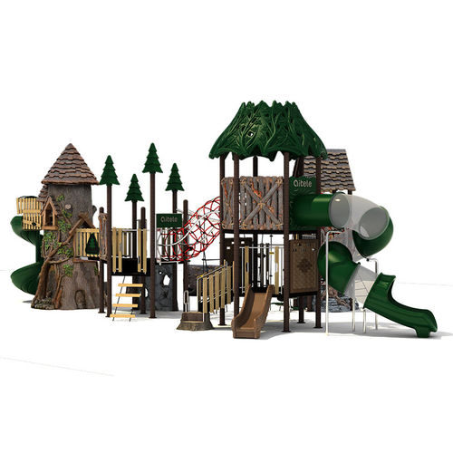 Struttura ludica per parco giochi - RN-01501 - Qitele Group Co .,Ltd - per parco acquatico / per enti locali / in plastica