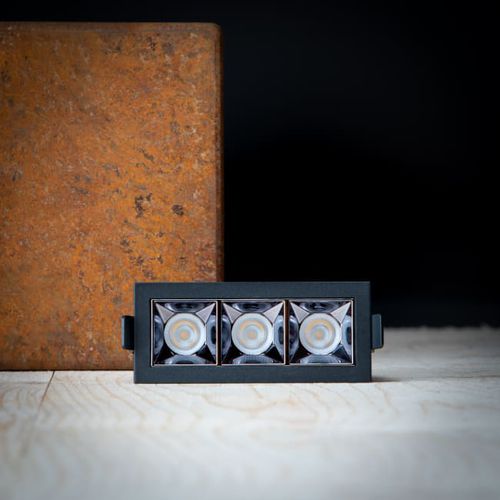 Downlight da incasso - SLC PIXEL X3 - The Light Group - da incasso a soffitto / LED / rettangolare