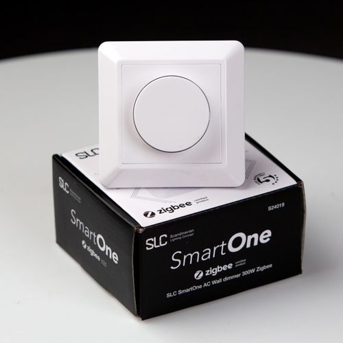 Dimmer a muro - SLC SMARTONE AC 250W ZIGBEE - The Light Group - su guida DIN / per sistema domotico
