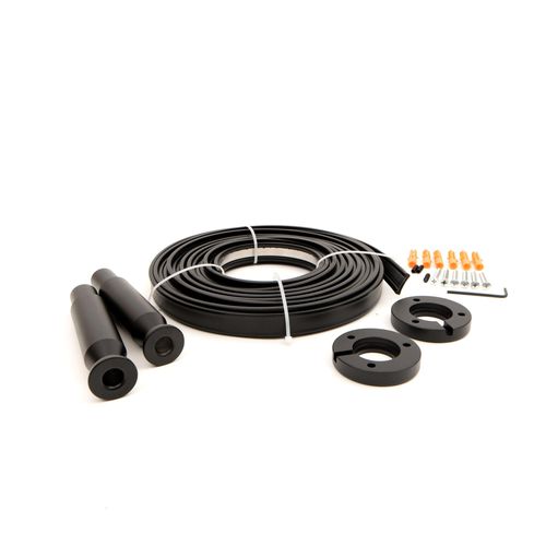 Profilo luminoso sporgente - SLC SKYLINE BLACK 6M KIT - The Light Group - LED RGB