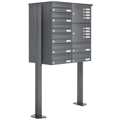Cassetta delle lettere autoportante - BASIC - Briefkasten Manufaktur Lippe GmbH - individuale / con citofono incorporato / personalizzabile