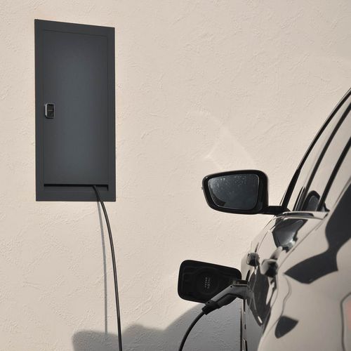 Stazione di ricarica per automobile elettrica - CLOSE - Briefkasten Manufaktur Lippe GmbH - connessa