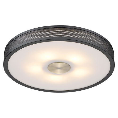 Plafoniera contemporanea - FRAME - Halo Design - rotonda / in ottone / LED