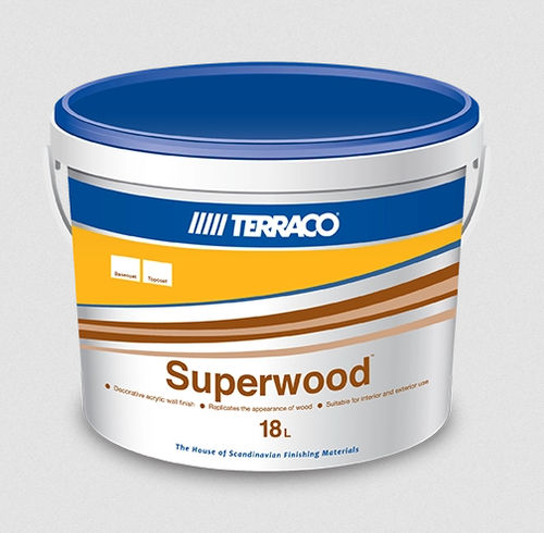 Pittura decorativa - SUPERWOOD™  - Terraco LLC. Ltd - di finitura / da esterno / da interno