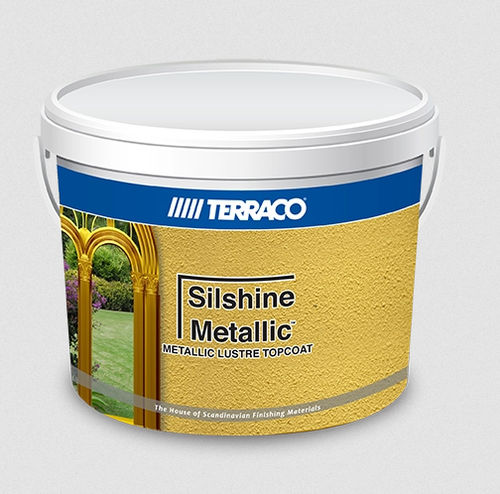 Pittura decorativa - SILSHINE METALLIC  - Terraco LLC. Ltd - di finitura / da esterno / per muro