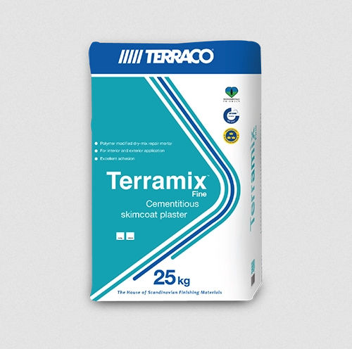 Malta collante di rasatura - TERRAMIX FINE  - Terraco LLC. Ltd - di riparazione / di finitura / per calcestruzzo