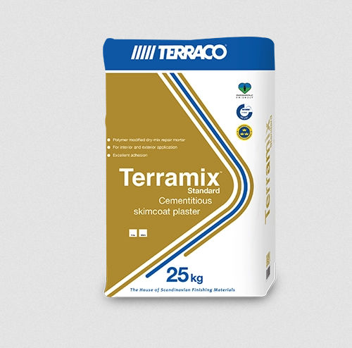 Malta collante di rasatura - TERRAMIX STANDARD  - Terraco LLC. Ltd - di riparazione / impermeabile / di finitura