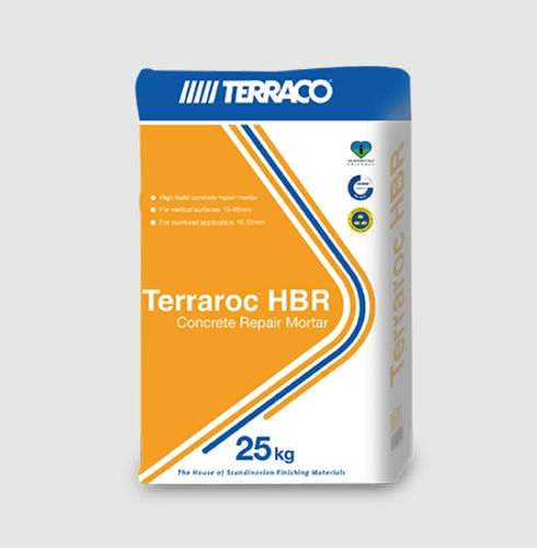 Malta fibrorinforzata - TERRAROC HBR     - Terraco LLC. Ltd - di riparazione / per calcestruzzo / a base di cemento