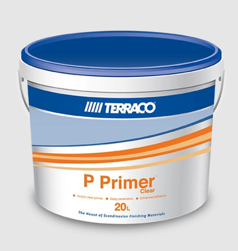 Primer per muratura - P CLEAR   - Terraco LLC. Ltd - per calcestruzzo / per cemento / acrilico