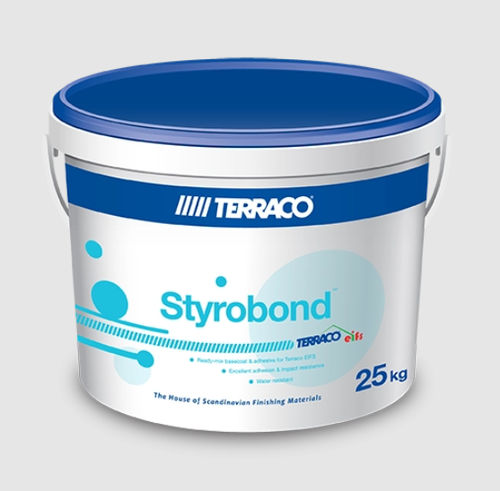 Colla in pasta monocomponente - STYROBOND  - Terraco LLC. Ltd - di fissaggio / in acrilico / per calcestruzzo