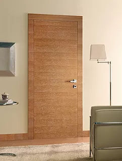 Porta da interno - VENEERED - James Solomon Ltd - in rovere / battente / senza vetri